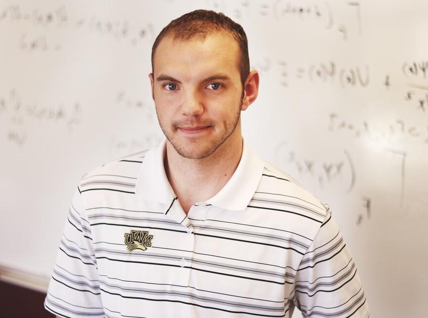 卡特·莱昂斯，数学和物理专业的大三学生